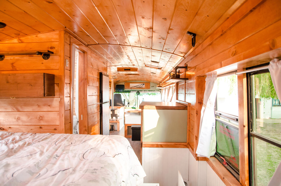 log cabin tiny home