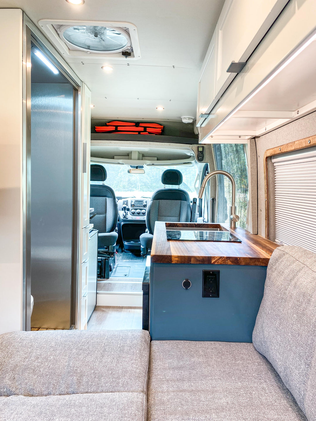 promaster van conversion - Back to front